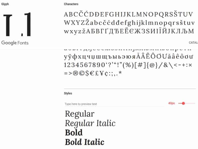 Die besten Google Fonts 11 JoeWP - Lora Google Fonts