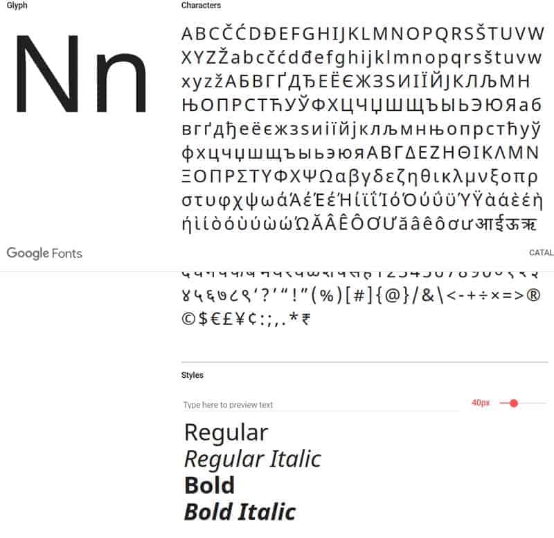 Die besten Google Fonts 12 JoeWP - Nato Google Fonts