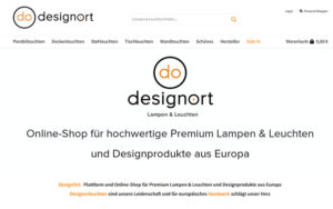 Designort - Referenz Website der WP Agentur # WordPress Agentur